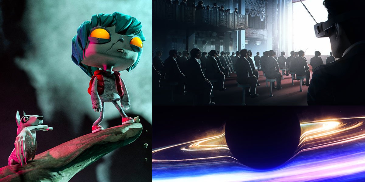 Virtual Reality VR Gloomy Eyes Eclipse Horrifically Real Virtuality